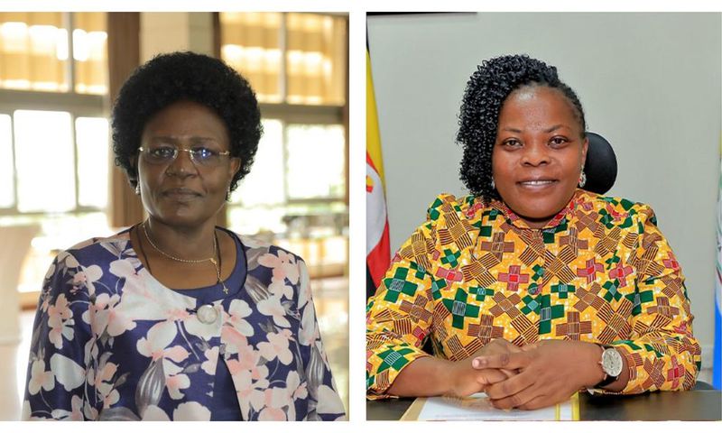 The Ministry of Karamoja under the Office of the Prime Minister (OPM) is run by Hon Mary Goretti Kitutu (L) and Agnes Nandutu (R), both from Eastern Uganda