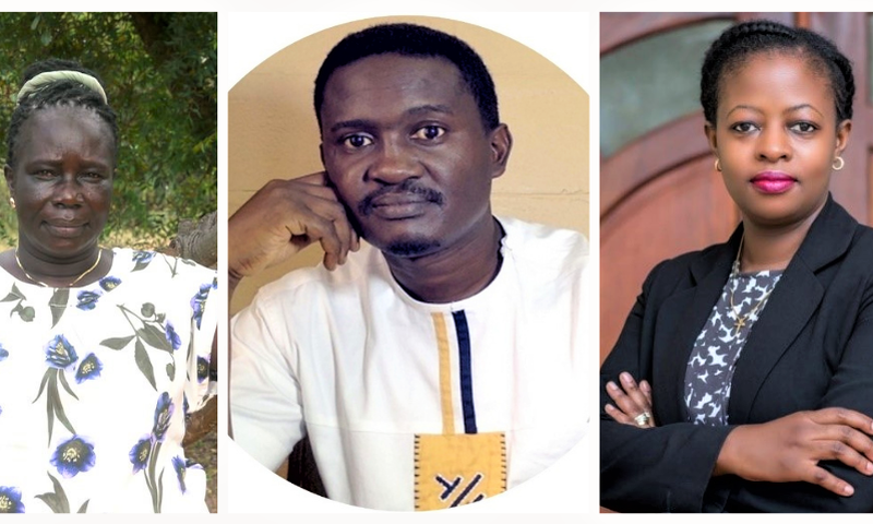 2024 EU HRDAward Finalists: Jesca Ruth Ataa, Dr. Jimmy Spire Ssentongo and Doreen Kyazze