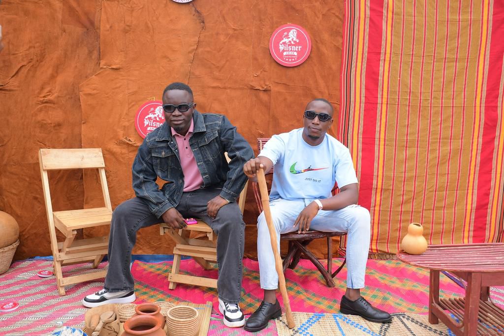 Guests at the Pilsner Lager Cultural Village
