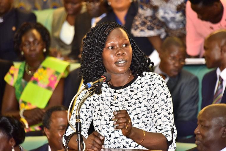 Evelyn-Anite-in-parliament