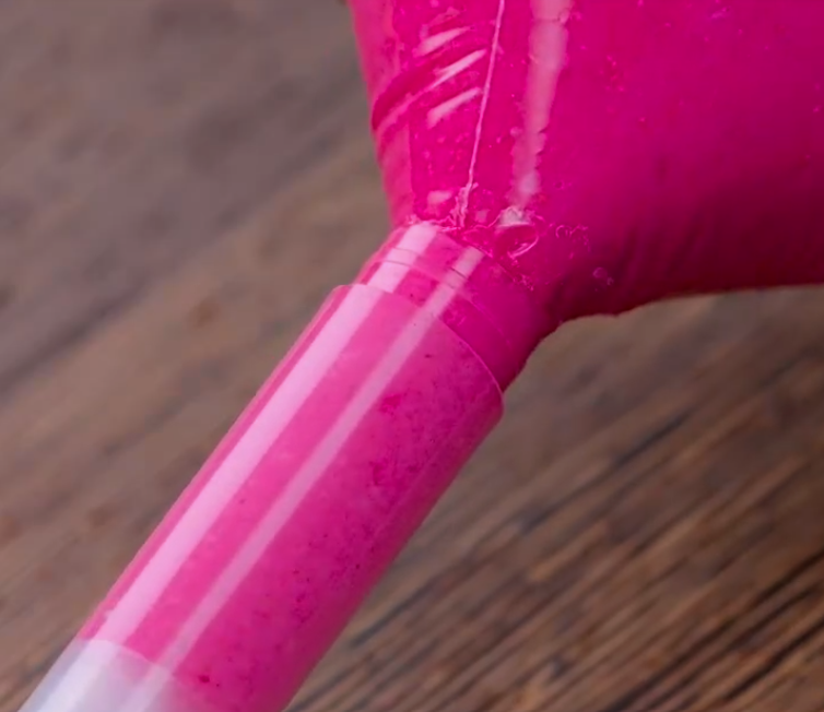 Chalk from eggs and flour