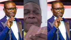 Jack Pemba. Middle is a screengrab from the video.