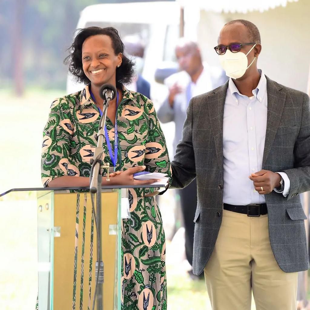 First Daughter Patience and her husband Odreck Rwabwogo