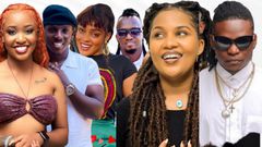 L-R: Lynda Ddane, Mr. Lee, Nabatanzi, Julio, Nampijja, Bobby Lash