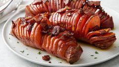 Hands-off preparation of mouth-watering sweet potatoes for easy lunch meal
