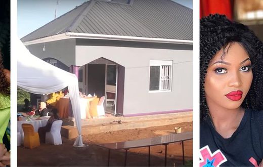 Evelyn Lagu who recently unveiled her brand new house, had defended Spice Diana
