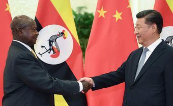 Uganda and China's presidents