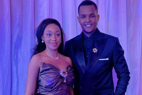 Canary Mugume and Sasha Ferguson