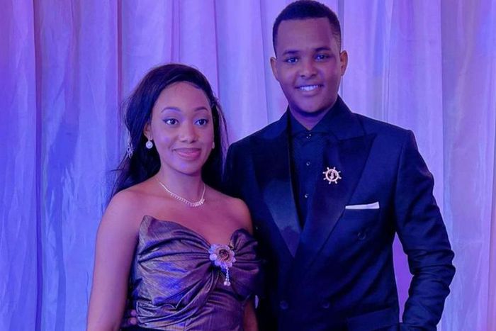 Canary Mugume and Sasha Ferguson