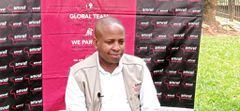 Amref Uganda Country Manager Dr Patrick Kagurusi at the organisation's head office in Kololo, Kampala on Thursday morning