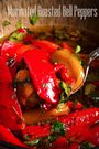 Roasted red bell peppers