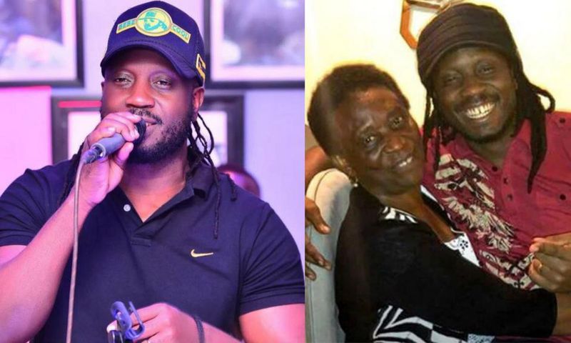Bebe Cool and his mother
