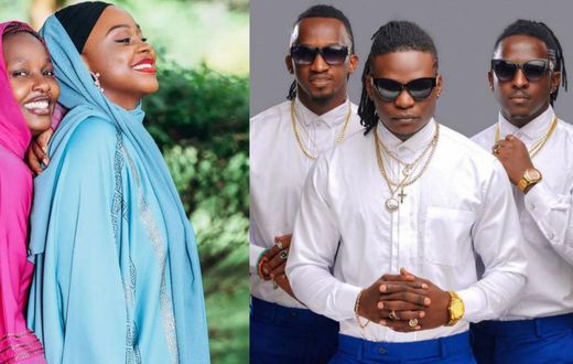 Eve, Rema and Kampala Boys