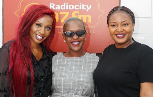 Cindy and Lillian doing a media tour ahead of the concert