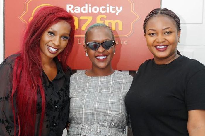 Cindy and Lillian doing a media tour ahead of the concert