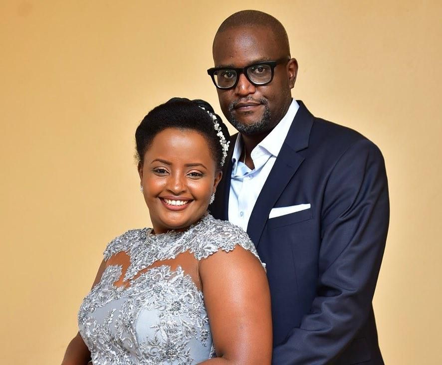 Sheila Nduhukire and husband, Kakonge