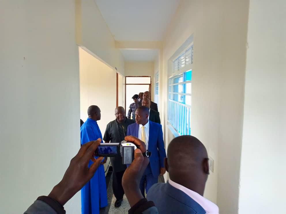 Minister David Bahati touring JWK International Hospital