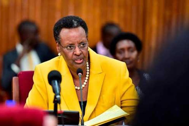 Janet kataha Museveni the Minister Of Education and Sports