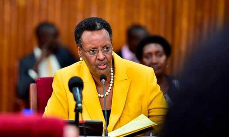 Janet kataha Museveni the Minister Of Education and Sports