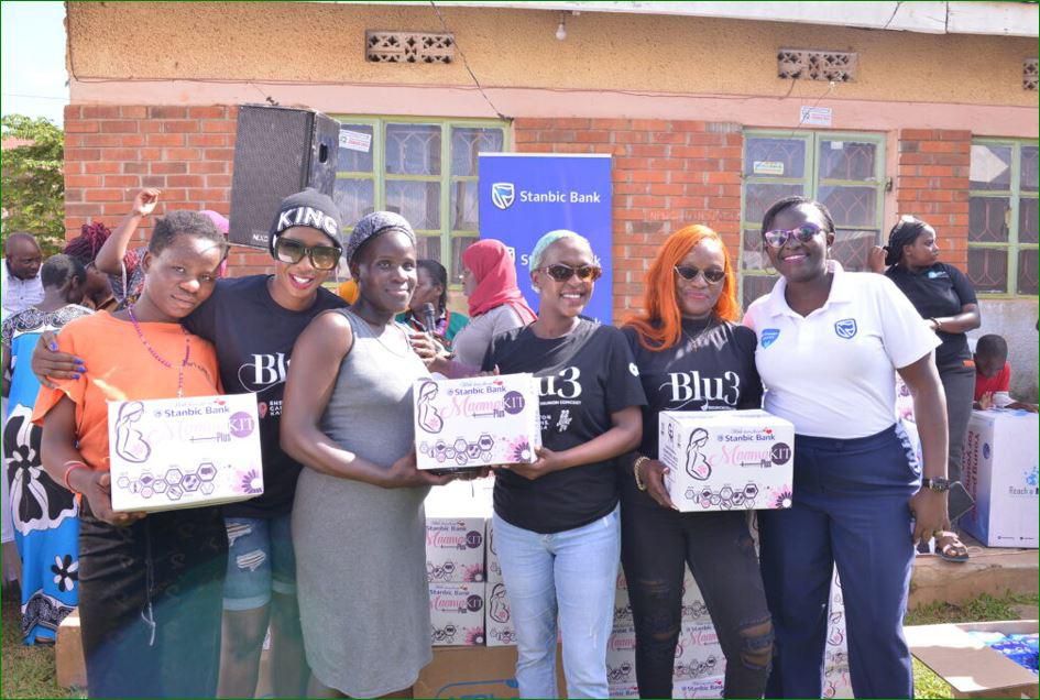 The donation included maternal healthcare assortments worth UGX 6 million