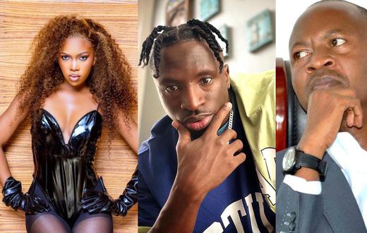 Sheilah Gashumba, Rickman Manrick and Frank