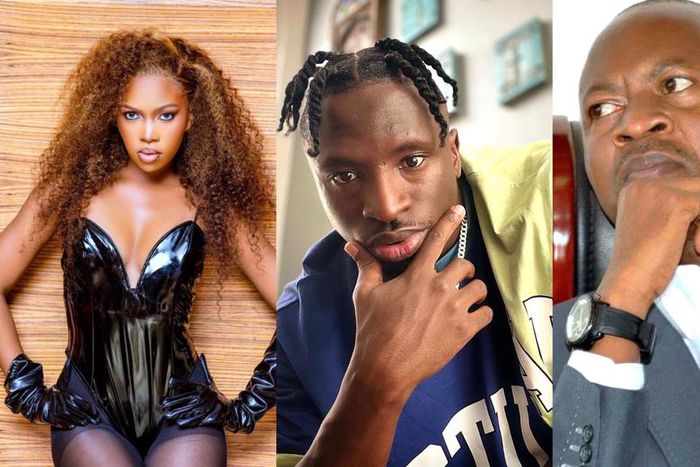 Sheilah Gashumba, Rickman Manrick and Frank