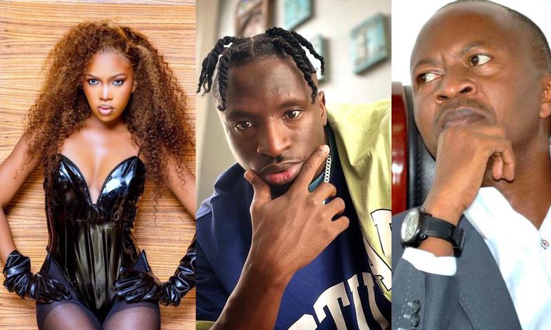 Sheilah Gashumba, Rickman Manrick and Frank