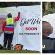 Members of the public can deliver their well wishes to President Museveni