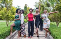 The outgoing cast of Bump Love