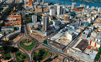 La ville d'Abidjan
