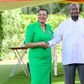 President Yoweri Museveni and Speaker Anitah Among