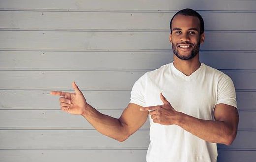 Smiling man