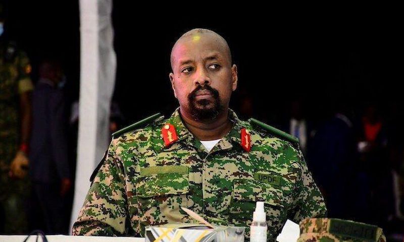 Uganda President Yoweri Museveni's son Lieutenant Colonel Muhoozi Kainerugaba