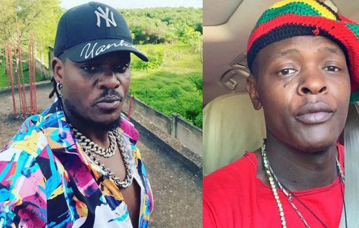 King Michael and Jose Chameleone