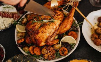 Easy DIY recipe for making whole stuffed chicken at home [Image Credit: Karolina Grabowska]