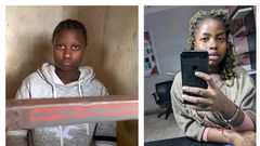 Queen Kaftah (L) who was accused of battering Pretty Nicole is now a free woman