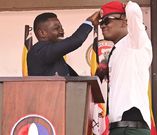 Bobi Wine welcomed Big Eye back to the struggle