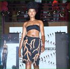 Models on the runway at the launch of the institute