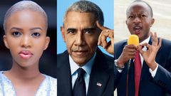Sheilah Gashumba, Barack Obama and Frank Gashumba