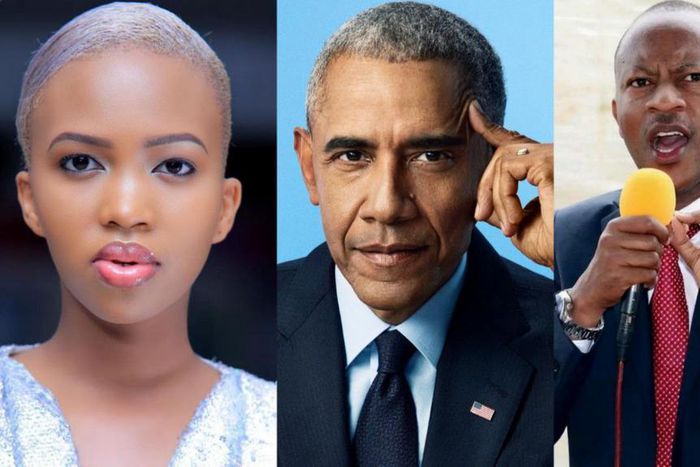 Sheilah Gashumba, Barack Obama and Frank Gashumba