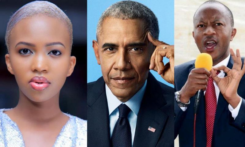 Sheilah Gashumba, Barack Obama and Frank Gashumba
