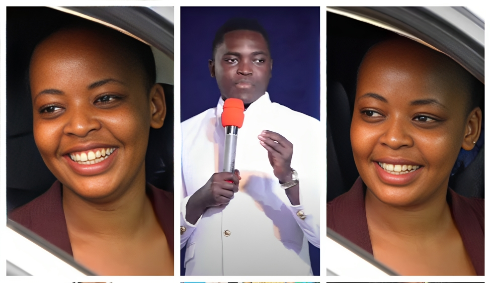 Fifi Kyomugisha and Pastor Andrew Jengo