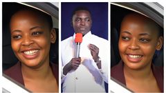 Fifi Kyomugisha and Pastor Andrew Jengo