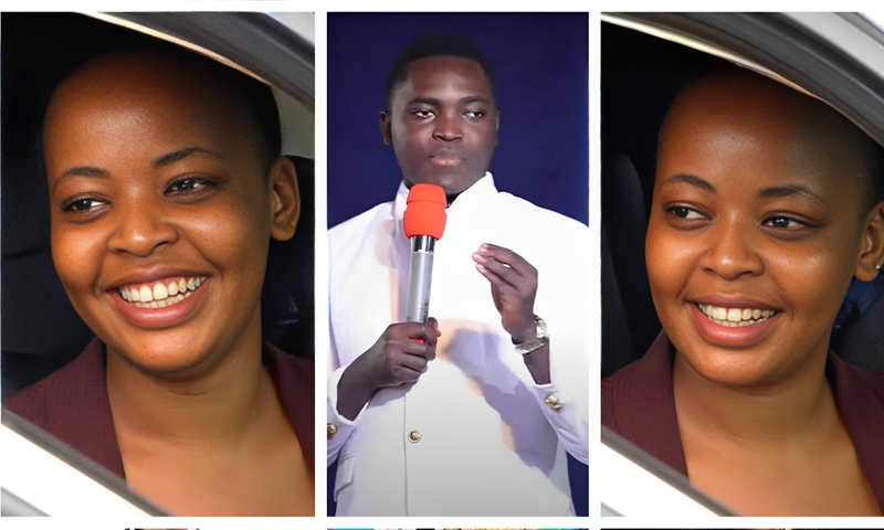 Fifi Kyomugisha and Pastor Andrew Jengo