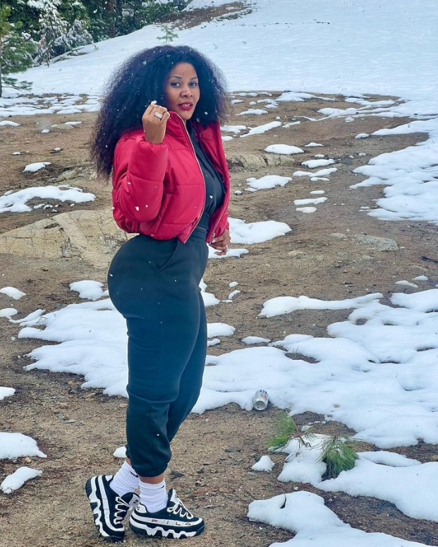 Desire Luzinda is parenting goals/Courtesy