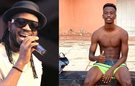 Bebe Cool and son, Alpha Thierry