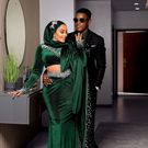Businesswoman Zari Hassan with her husband Shakib Lutaaya