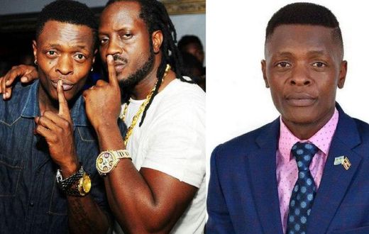 Jose Chameleone and Bebe Cool