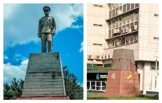 The Museta monument is being relocated