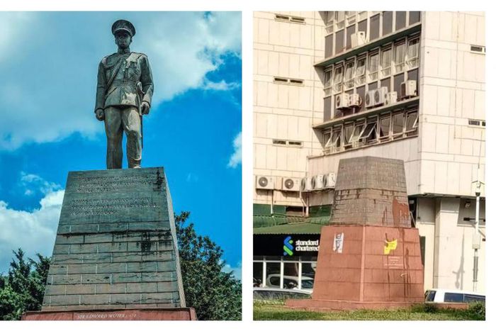 The Museta monument is being relocated
